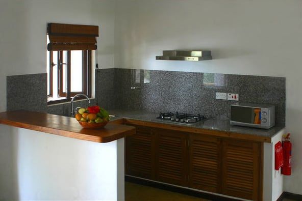 La cuisine quipe pour vivre en totale indpendance