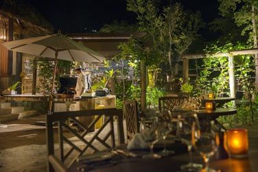 Le restaurant Eden, pour un dner romantique en bord de plage