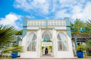 L'le des Deux Cocos abrite une trs belle villa datant du 20e sicle