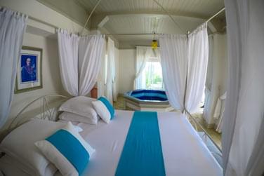 A l'intrieur, la villa se compose de 2 chambres