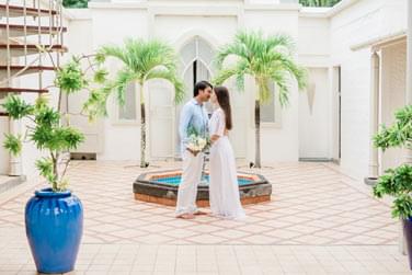 Un lieu romantique pour clbrer un mariage