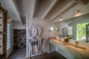 Salle de bain de la Suite Curaao