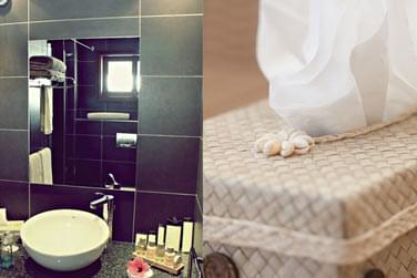 Et voici les salles de bain