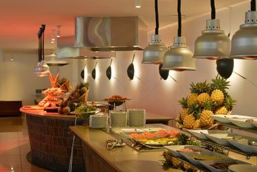 Buffet color au restaurant Mozaik