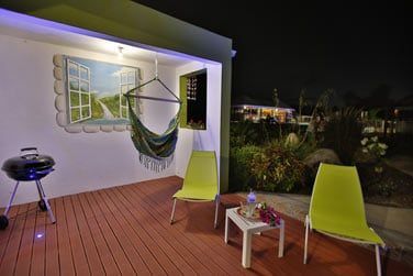 Votre terrasse pour une soire barbecue