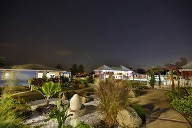 Une situation idale au sein d'un jardin tropical