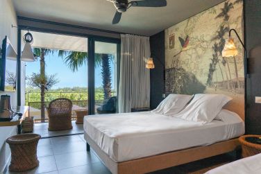 Le cadre paisible, soign et original des chambres