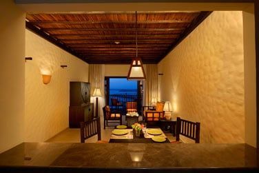 Avec coin salon et cuisine