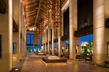 Le hall d'entre de l'htel