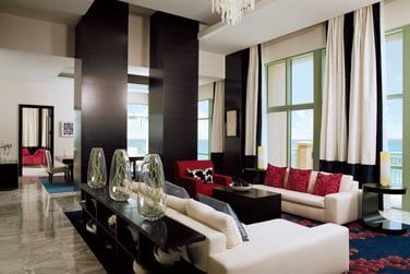 Le salon de la Suite Penthouse