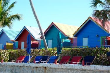 Les bungalows front de mer