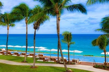 Admirez la beaut de ces diffrentes nuances de bleus de l'ocan