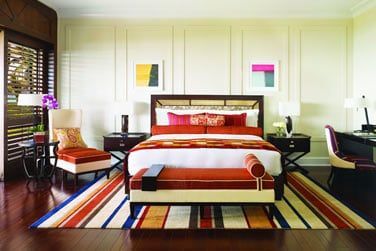 La chambre Luxe front de mer