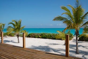 Une tendue d'eau turquoise  perte de vue...