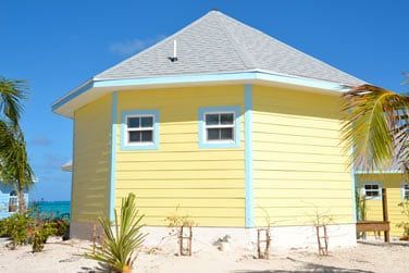 Chaque bungalow porte le nom d'une le des Bahamas