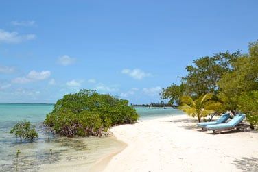 Une plage de sable fin et une nature gnreuse vous entourent