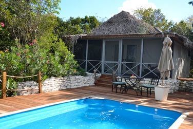 Certaines villas possdent une piscine prive pour se prlasser en toute intimit