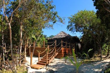 L'htel se compose de 13 chambres et villas