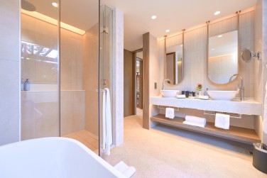 Sublime salle de bain de la chambre family.