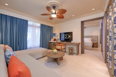 Dcouvrez la chambre famille vue sur les jardins japonais.