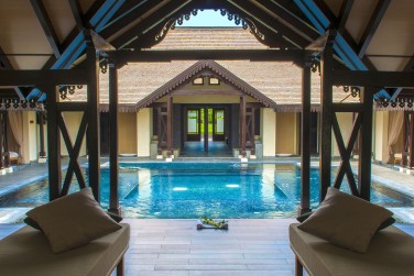 Une ambiance zen vous enveloppe dans ce Spa prim  l'le Maurice.