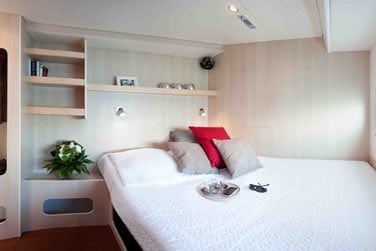 Votre cabine climatise et avec salle de bain privative