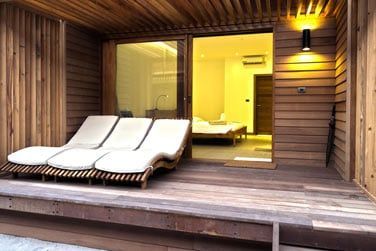 Sa petite terrasse privative