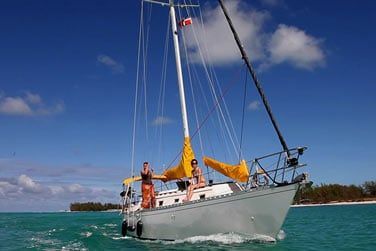 Profitez pleinement du soleil et de la mer, le temps d'une croisire sur les eaux bahamennes...
