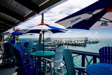 Savourez un dlicieux plat de poisson frais, face  la mer...