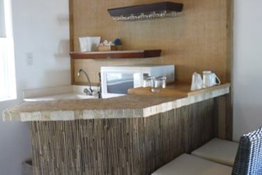 Le coin cuisine du cottage