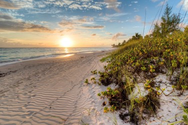 et des superbes couchers de soleil