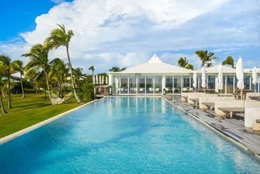 La piscine, avec vue  180 degrs sur la mer