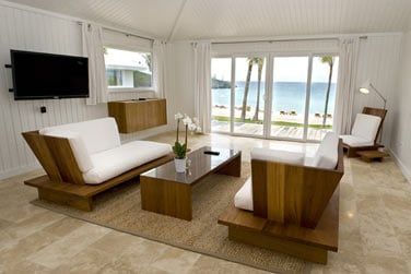 La mer n'est qu' quelques pas...