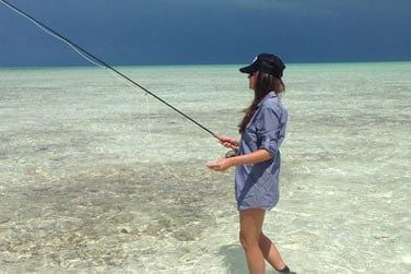 ...idale pour la pche aux bonefish, sport trs apprci par les bahamens !