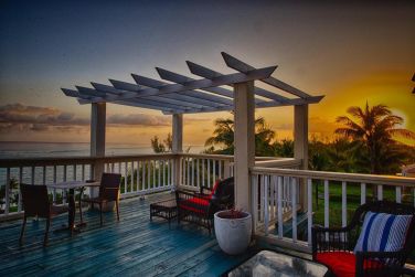 Coucher de soleil depuis votre htel