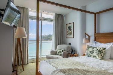 La suite vue mer vous laissera sans voix face son impressionnante vue