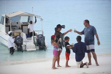 L'htel &Beyond Mnemba Island vous rserve un accueil chaleureux !