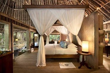 La chambre du bungalow