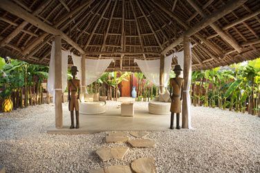 5 villas entoures d'un jardin tropical qui garantissent intimit et silence