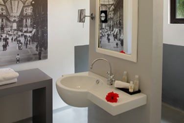 La salle de bain, moderne et lgante