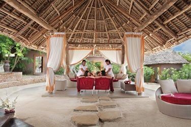 Le spa de l'htel inspir des soins bien-tre balinais