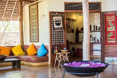 La dcoration soigne de la rception