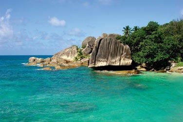 ... lagon turquoise...