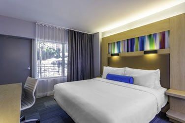 Les chambres sont tout aussi tendances et confortables