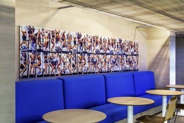 ... dans un cadre trs design