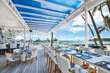 La terrasse de The Blue Bar