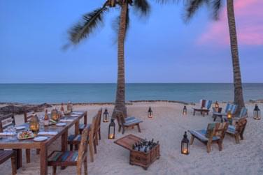 Pourquoi pas s'offrir un dner les pieds dans le sable ?