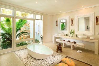 La salle de bain de la Villa Prsidentielle