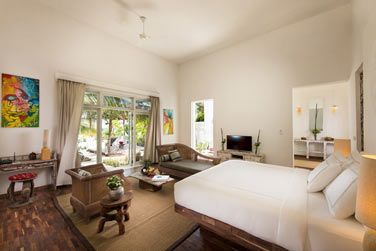 La chambre de la Villa Plage