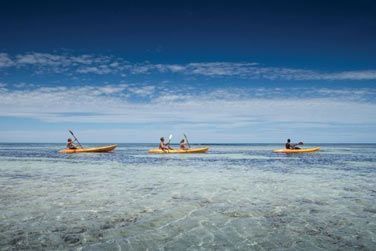 Kayak pour explorer le lagon